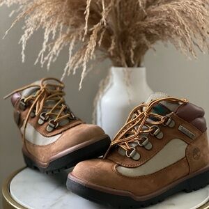 Timberland Kids Tan “Chicken & Broccoli” Boots